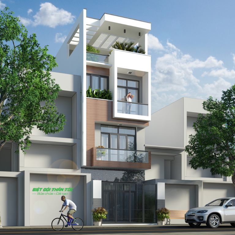 Du an xay nha 4 tang – Quan 2