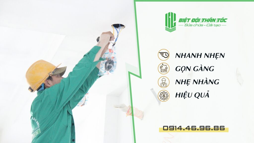 Ly do nen chon dich vu sua dien nuoc cua Biet Doi Than Toc