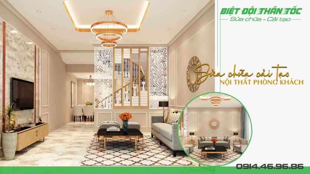Sua chua cai tao noi that phong khach